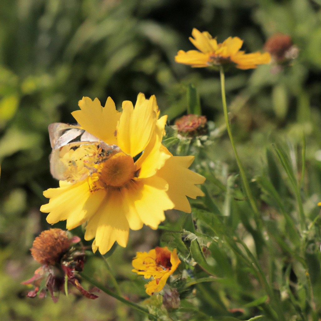 Featured Post Image - Какие цветы привлекают бабочек и пчел в саду